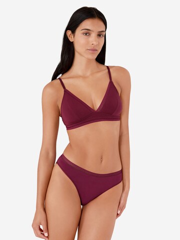 ETAM Panty 'Happily We Care' in Red