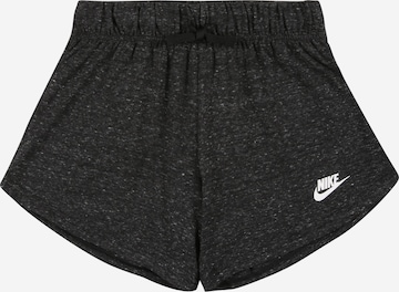 Regular Pantaloni de la Nike Sportswear pe negru: față