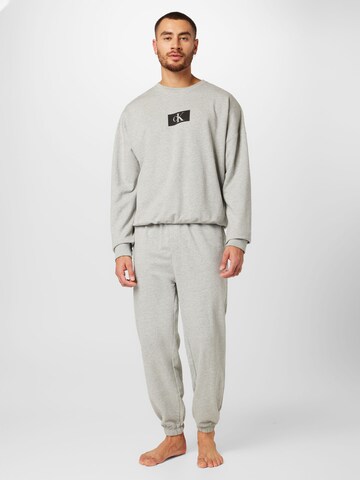 Calvin Klein UnderwearPidžama hlače - siva boja