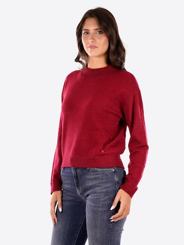 Pullover 'Maglia' di Yes Zee in rosso