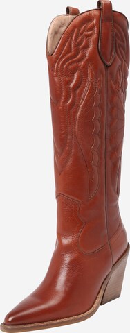 BRONX Cowboy boot 'New Kole' in Brown: front