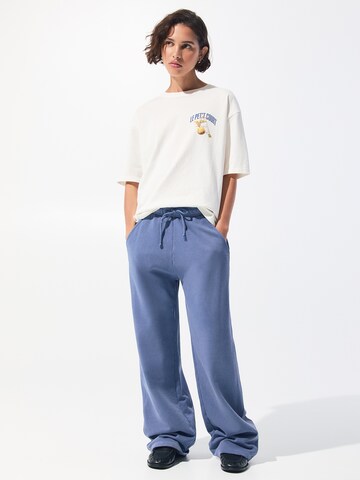 T-shirt Pull&Bear en blanc