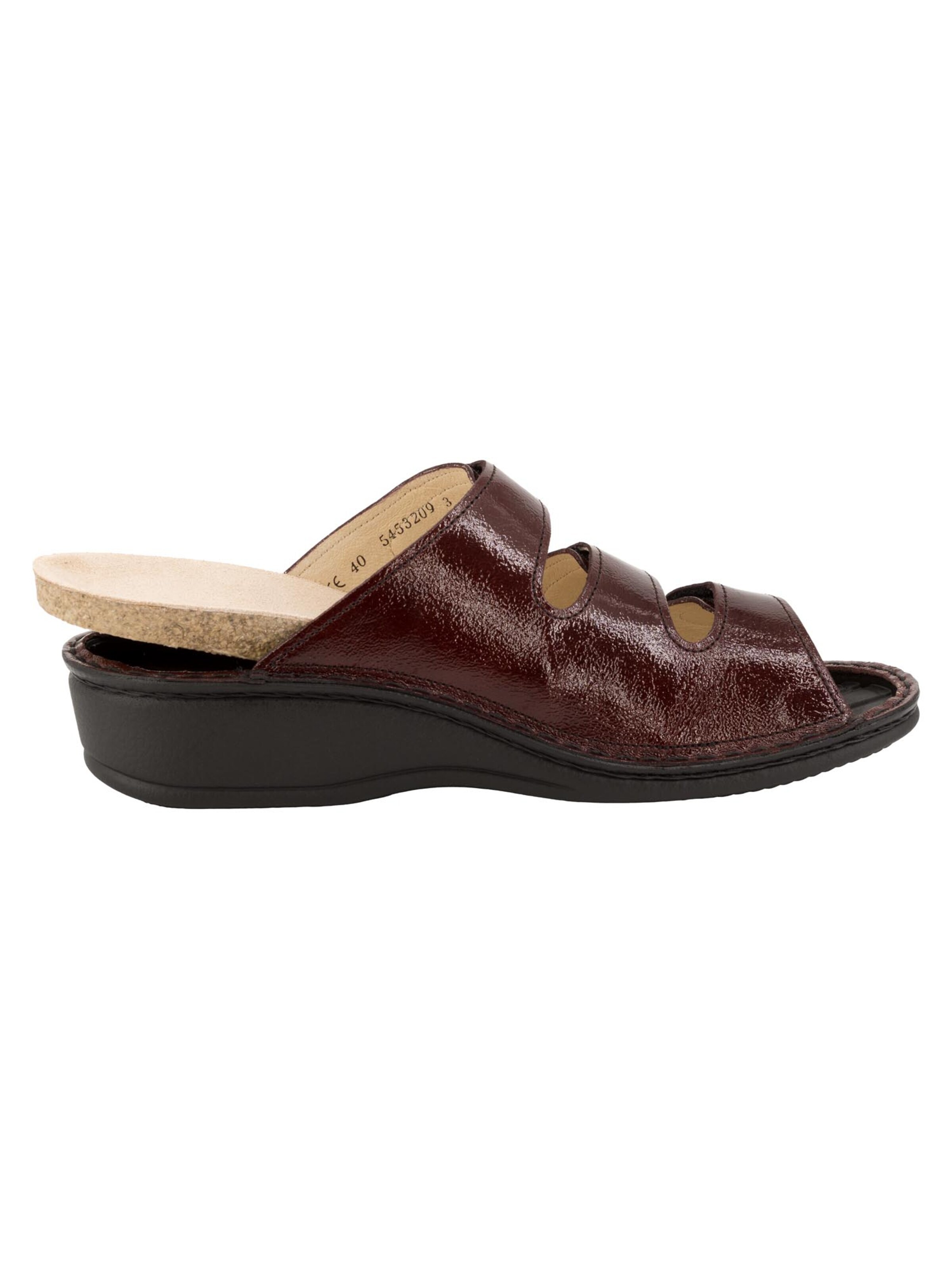 Finn Comfort Mules 'PISA' in Red