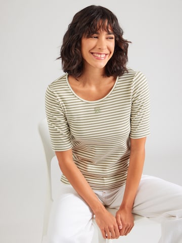 T-shirt s.Oliver en vert : devant