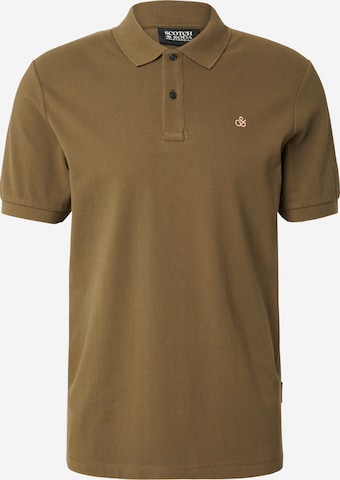 SCOTCH & SODA Poloshirt 'Essential' in Grün: predná strana