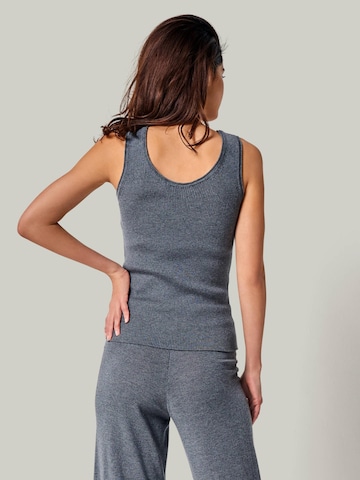 YOU LOOK PERFECT Hausanzug 'LOUNGEWEAR SET  - Top Blossom & Pants Bailey'‌‌‌‌‌‌ in Grau