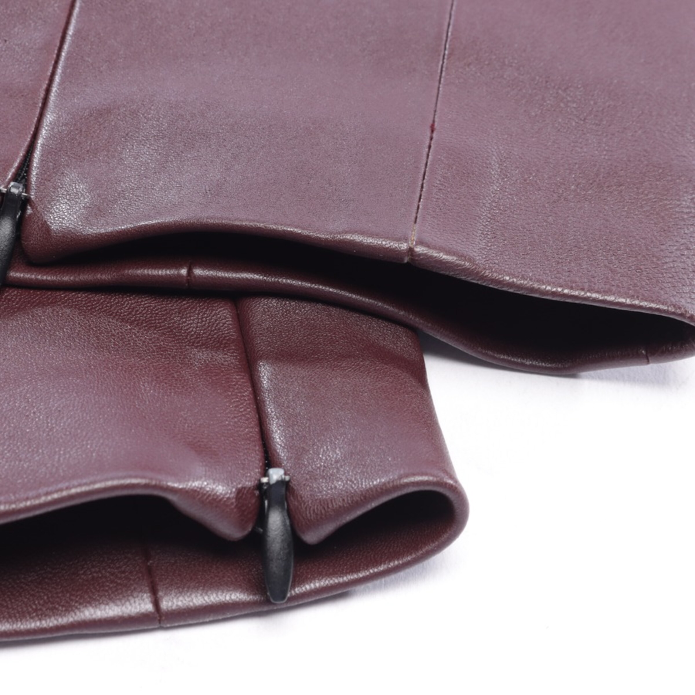 Maisonnoée Lederhose XS in Rot