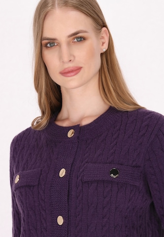 Cardigan DreiMaster Klassik en violet