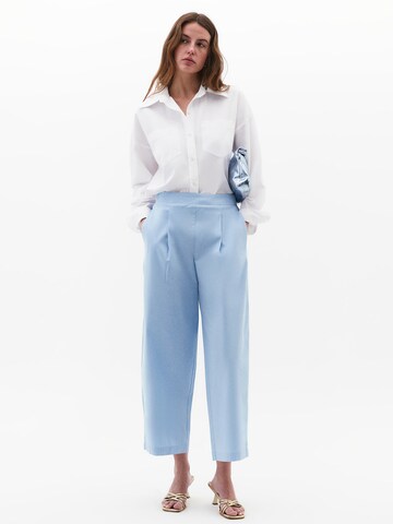 Baggy Pantalon à pince OXXO en bleu