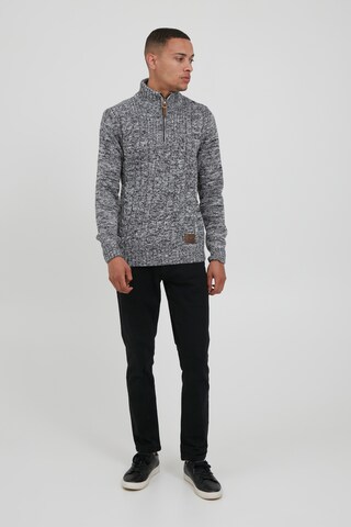 Pull-over 'Pankraz' !Solid en bleu