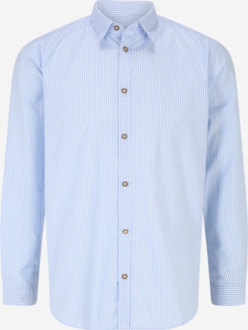 STOCKERPOINT Button Up Shirt 'Ralf' in Blue: front