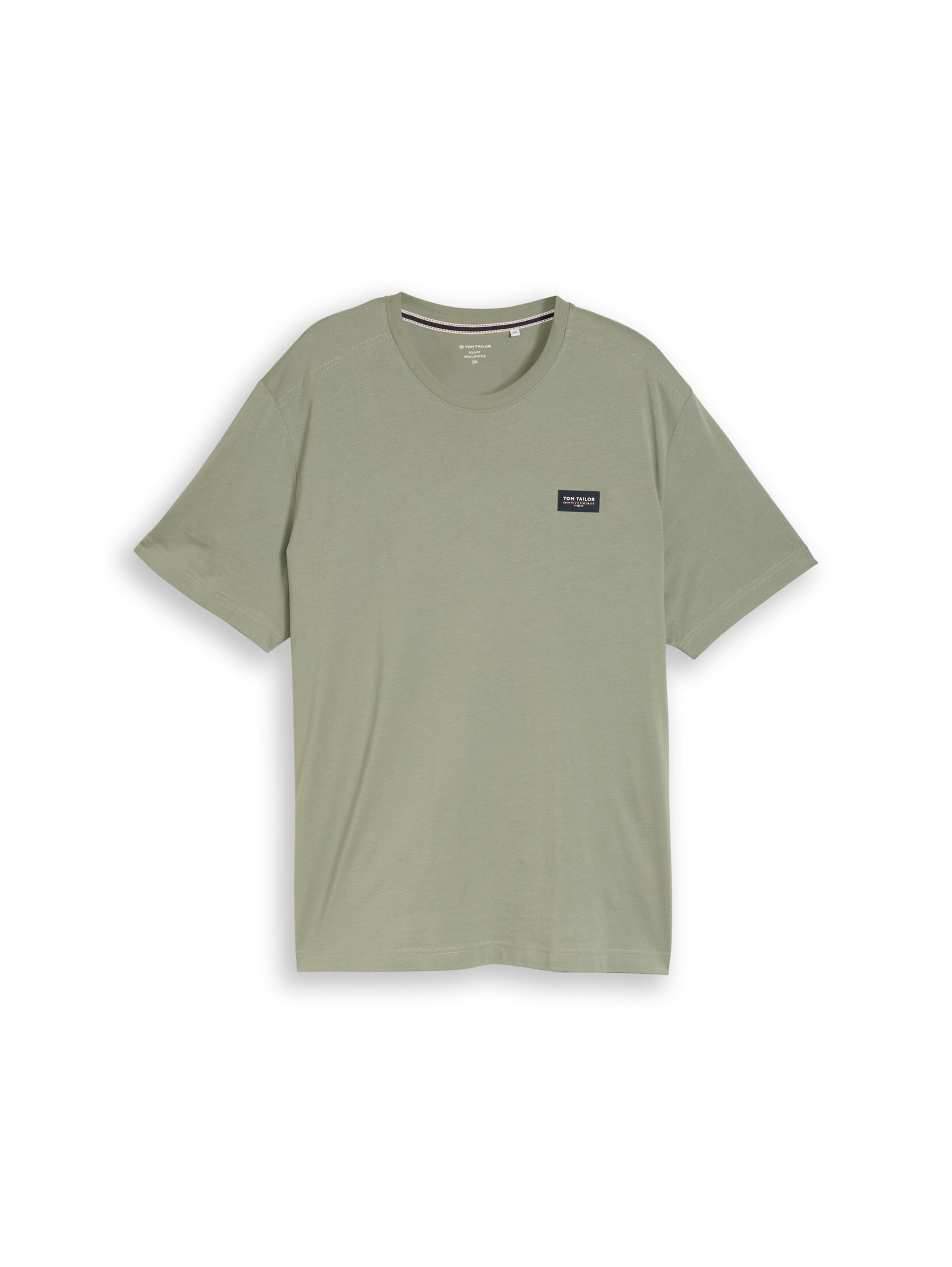 TOM TAILOR Men + Shirt in Groen: voorkant