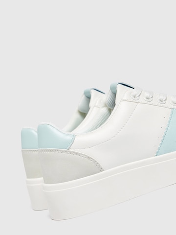 Baskets basses Pull&Bear en bleu