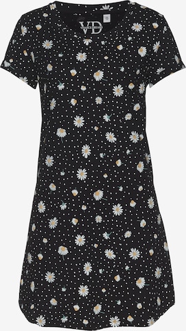 VIVANCE Nightgown 'Dreams' in Black: front