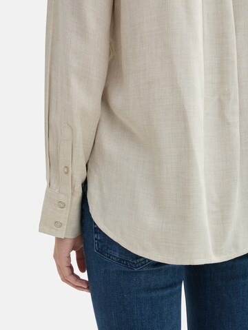 TOM TAILOR Bluse in Beige