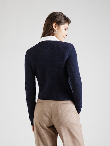 Geacă tricotată de la Gina Tricot pe albastru