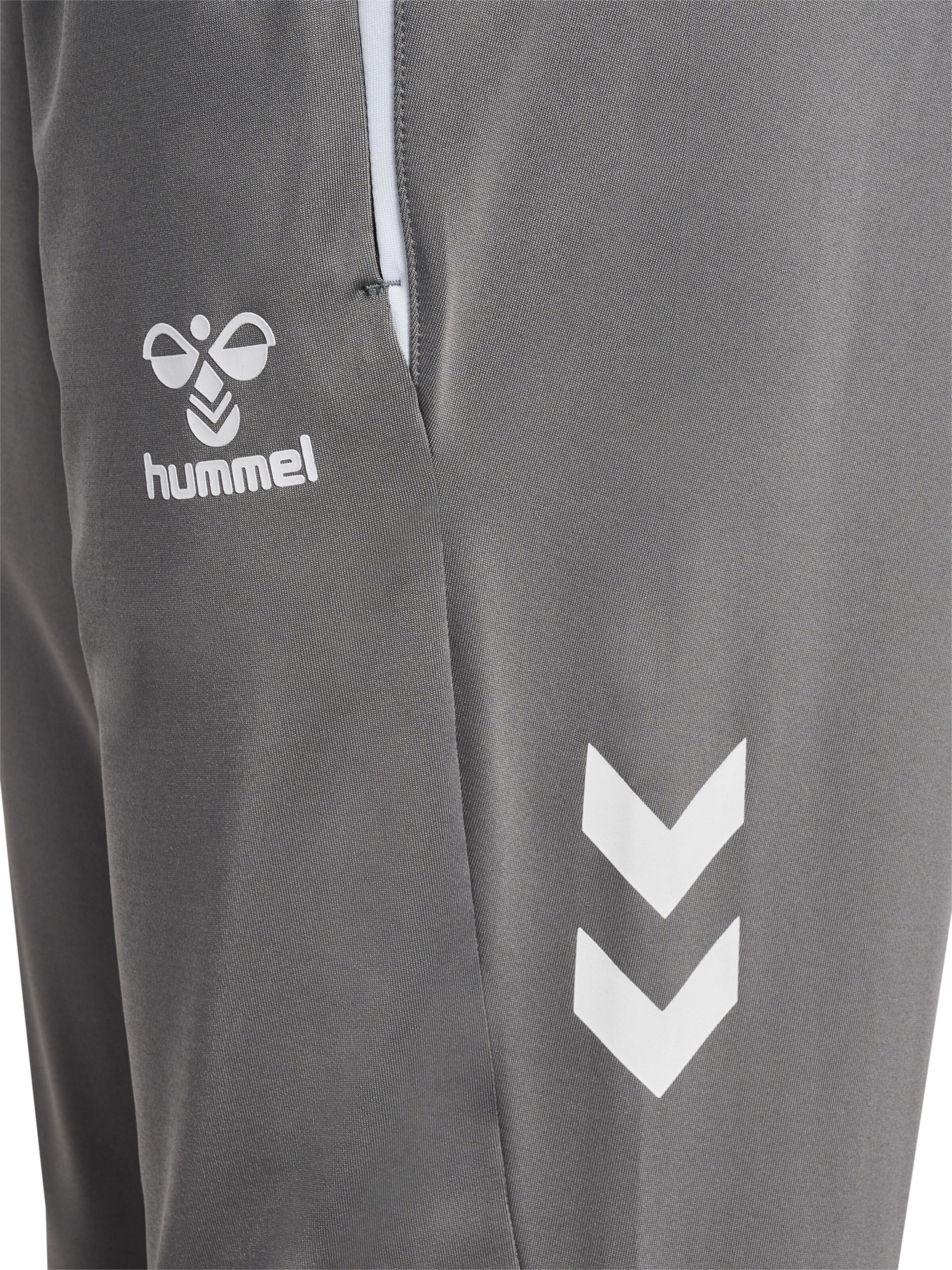 Hummel Tapered Sporthose 'Lead 2.0' in Grau