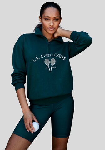 LASCANA ACTIVE Athletic Sweatshirt in Green