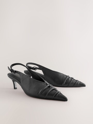 Next - Zapatos destalonado en negro