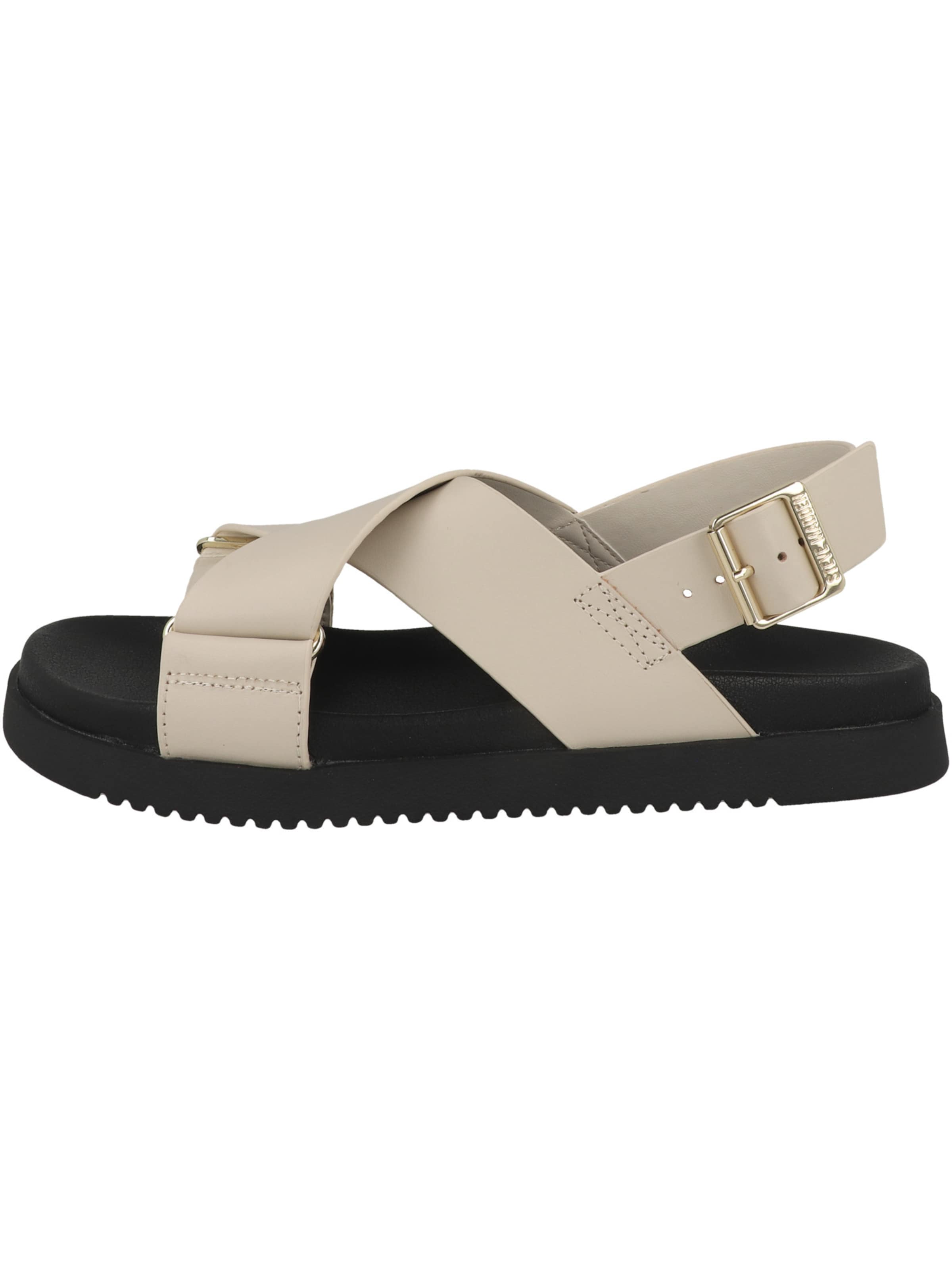 STEVE MADDEN Sandalen met riem 'Myth' in Beige