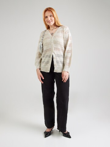Giacchetta 'VMCLeilani' di Vero Moda Curve in beige