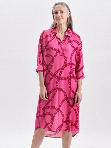 SEIDENSTICKER Shirt Dress in Pink: front