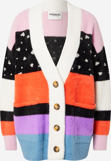 Essentiel Antwerp Cárdigan 'Zydra' en lila claro / naranja / rosa / negro / blanco, Vista del producto