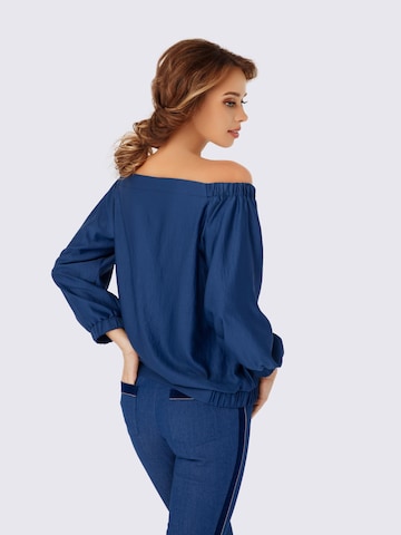 Anushka - Blusa en azul