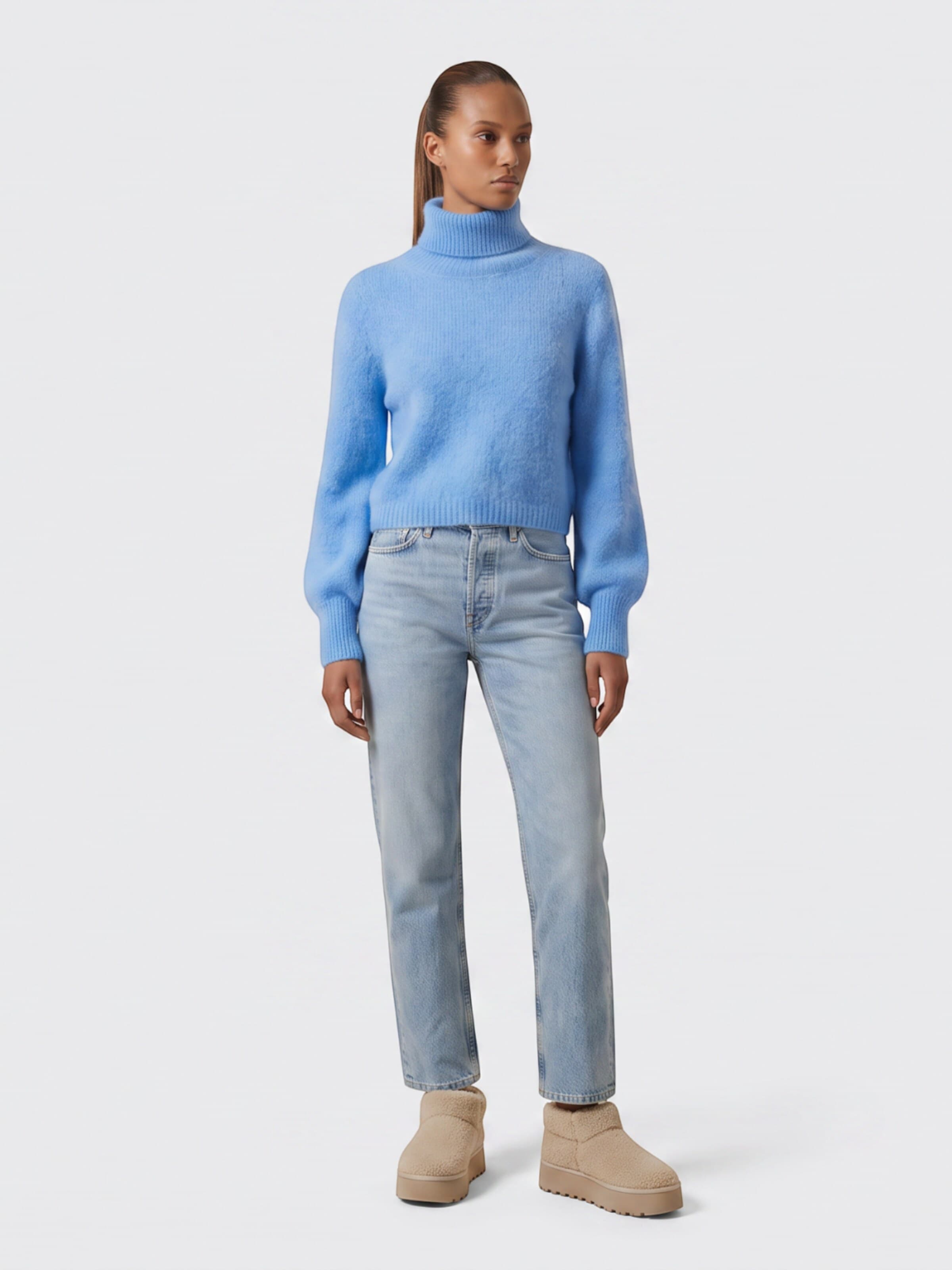 americandreams Oversizepullover 'Piro'‌‌‌‌‌‌‌ in Blau