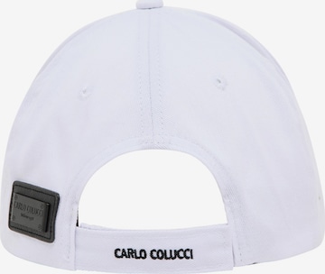 Casquette 'Colzani' Carlo Colucci en blanc