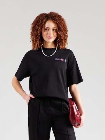 Karl Lagerfeld - Camiseta 'IKON' en negro