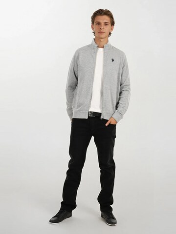 U.S. POLO ASSN. Sweat jacket in Grey