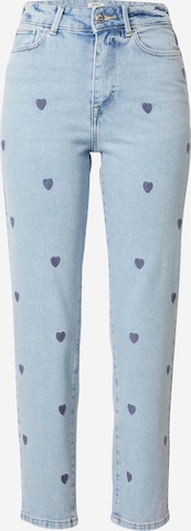 ONLYSlimfit Traperice - plava boja: prednji dio