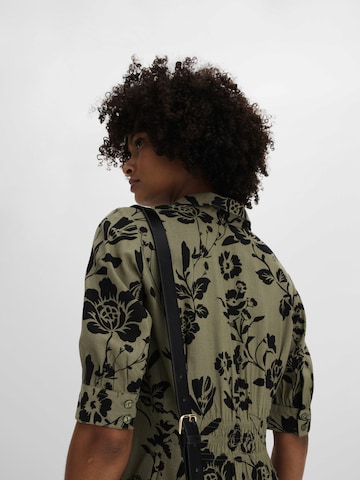 bonprix Blousejurk in Groen