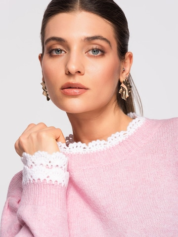 Ombre Svetr – pink