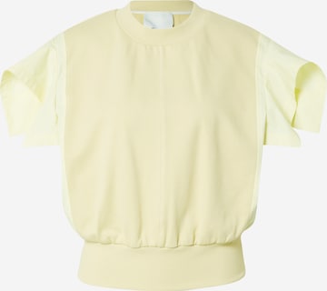 3.1 Phillip Lim Sweatshirt i gul: framsida