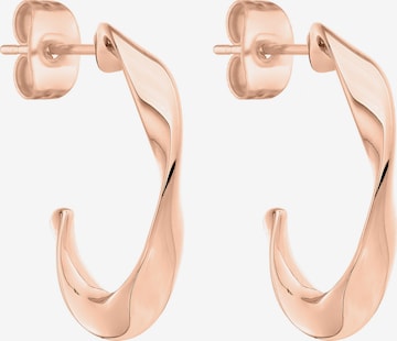 Boucles d'oreilles Liebeskind Berlin en rose : devant