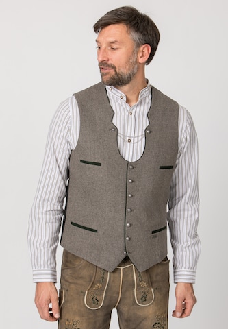 STOCKERPOINT Traditional vest 'Salerio' in Beige: front