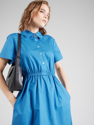 UNITED COLORS OF BENETTON Платье-рубашка в Синий