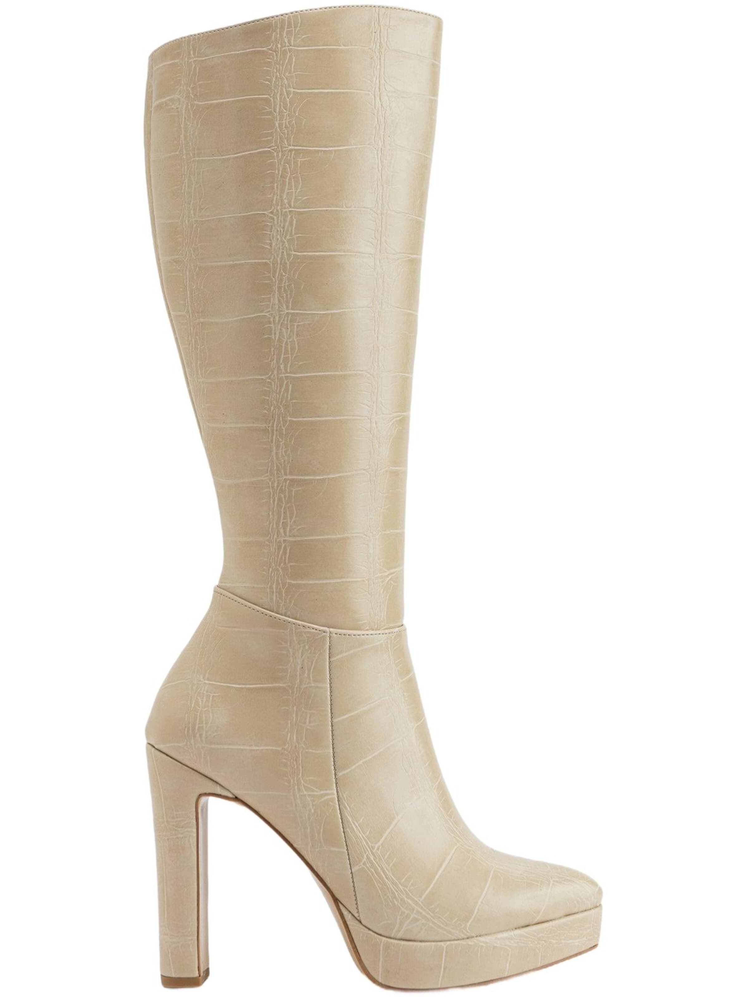 Limoya Boots 'Ariya' in Beige: front
