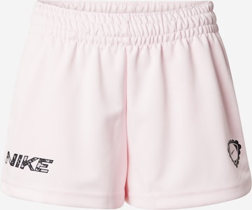 Nike Sportswear - regular Pantalón en rosa: frente