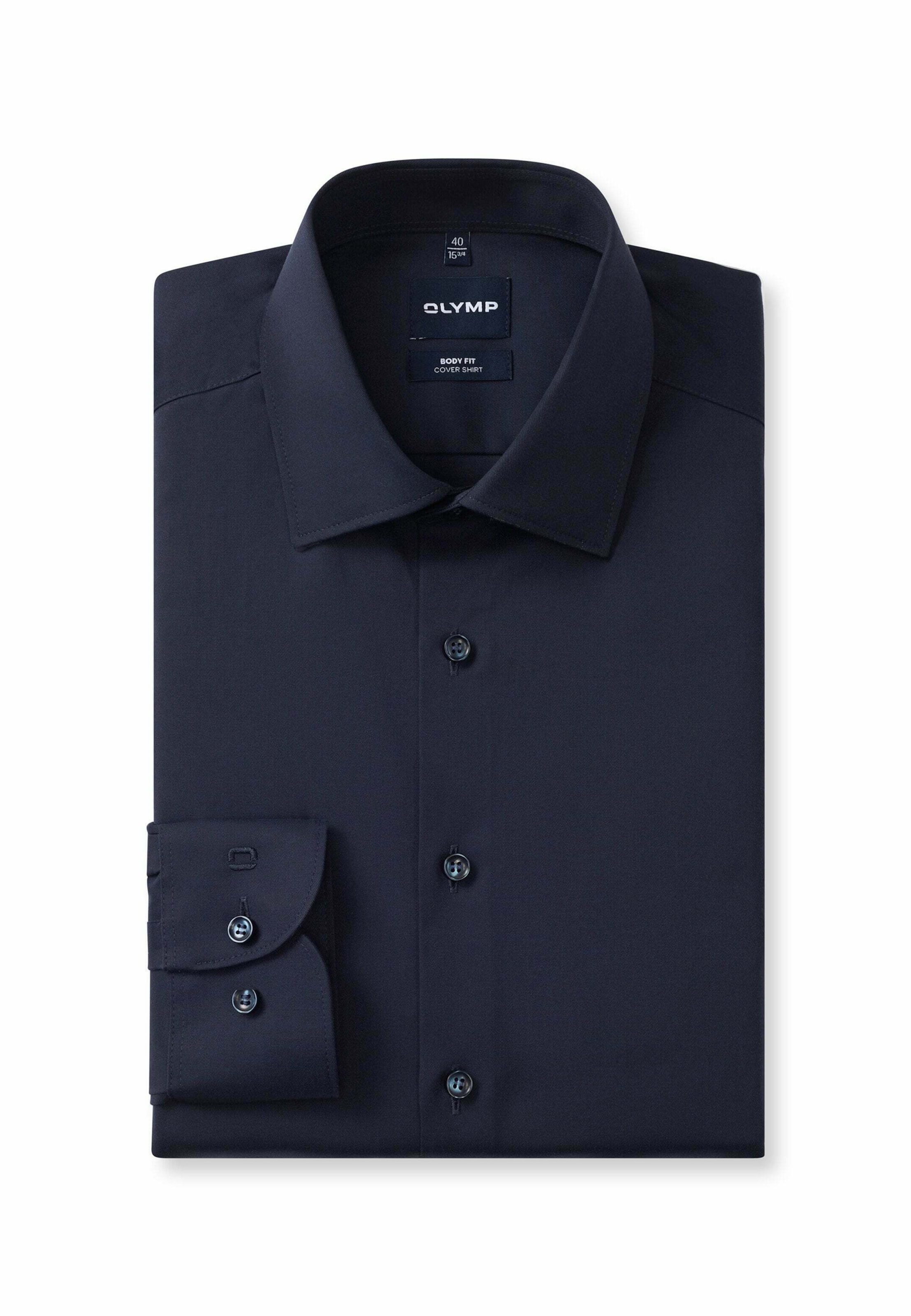 Slim fit Camicia di OLYMP in blu