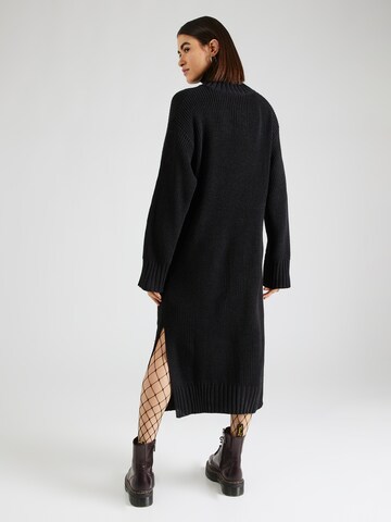 Monki Knit dress in Black