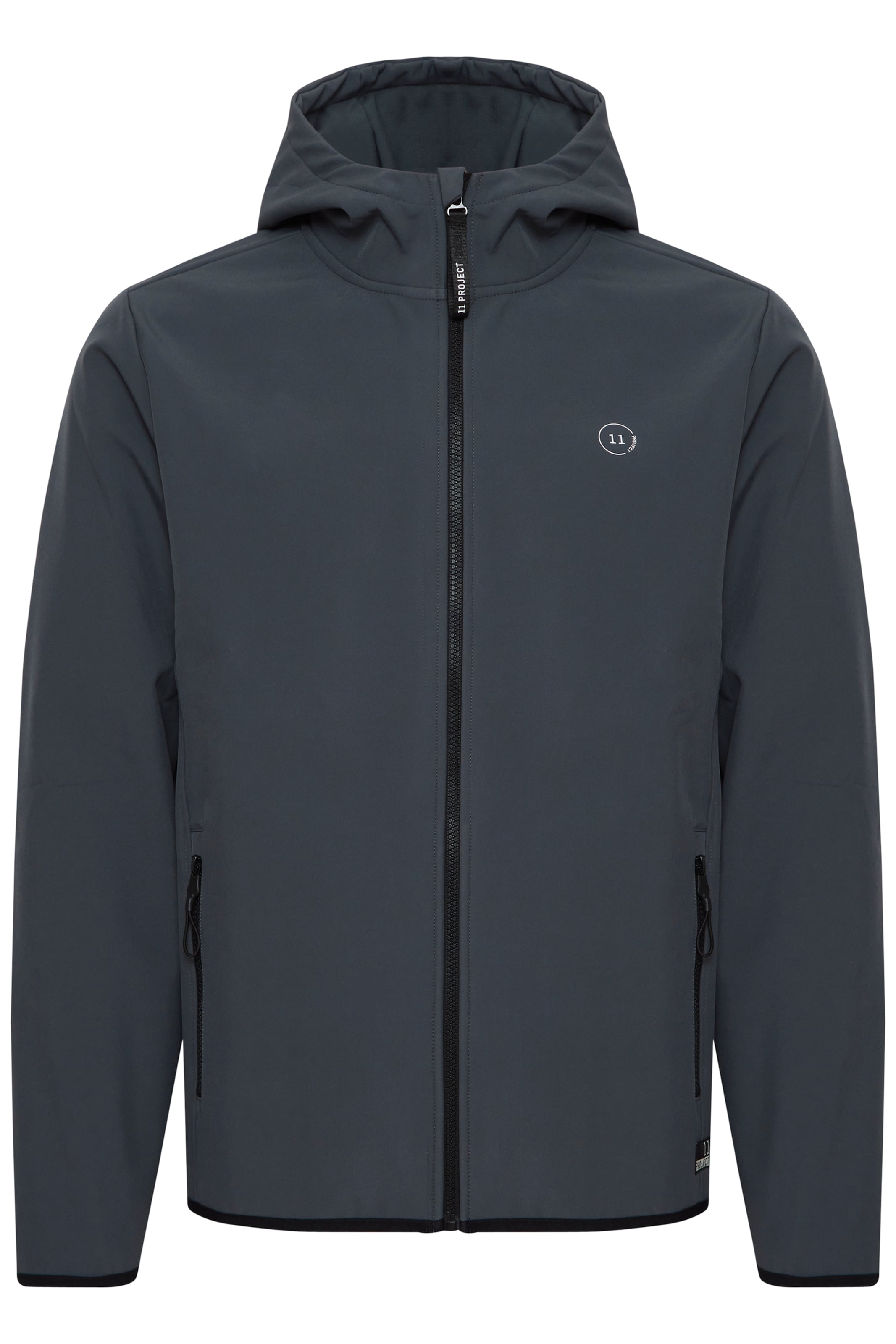 11 Project Weatherproof jacket 'ULFERT' in Grey: front