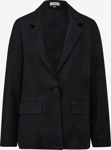 Blazer s.Oliver en noir : devant