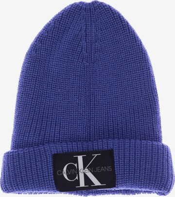 Calvin Klein Jeans Hut oder Mütze One Size in Blau: predná strana