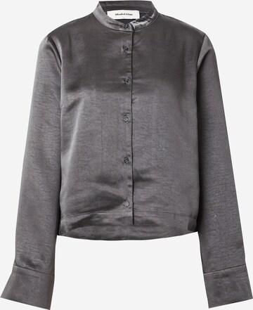 modström Blouse 'Hudson' in Grey: front