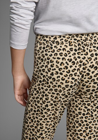 Kidsworld Boot cut Leggings in Beige