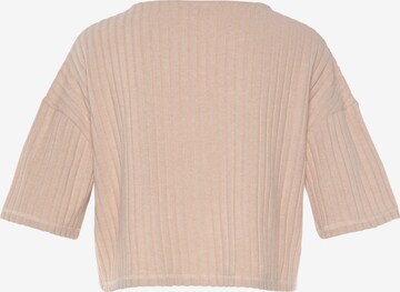 T-shirt LASCANA en beige