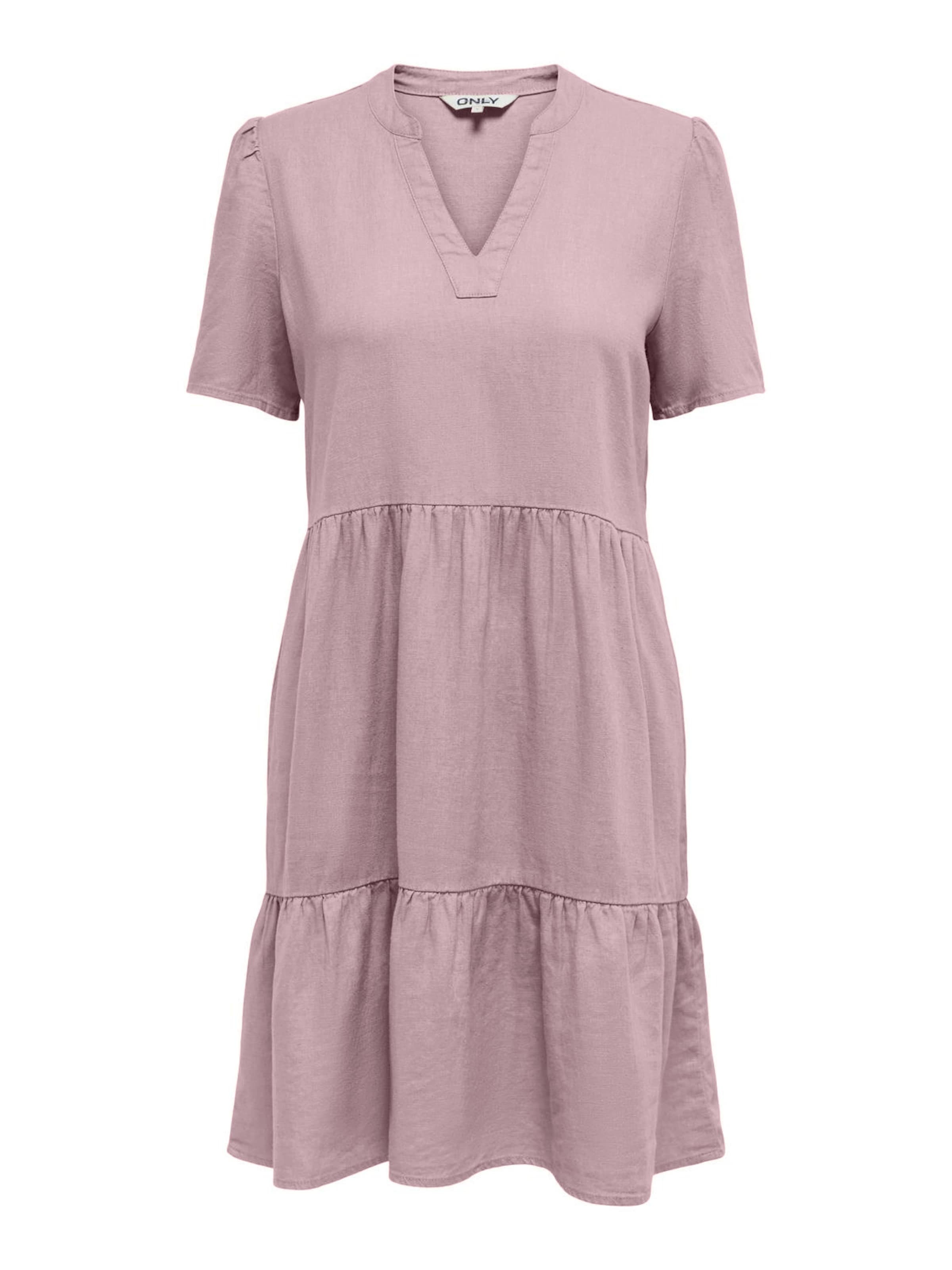 Robe 'ONLTIRI-CARO' ONLY en violet : devant